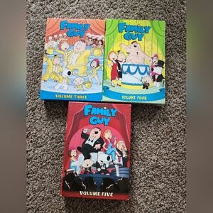 Family Guy VOL 3,4,5 DVD Collection